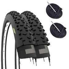2 COPERTONI 27.5 x 2.25 +CAMERE PNEUMATICI TASSELLATI GOMME MTB MOUNTAIN BIKE 27