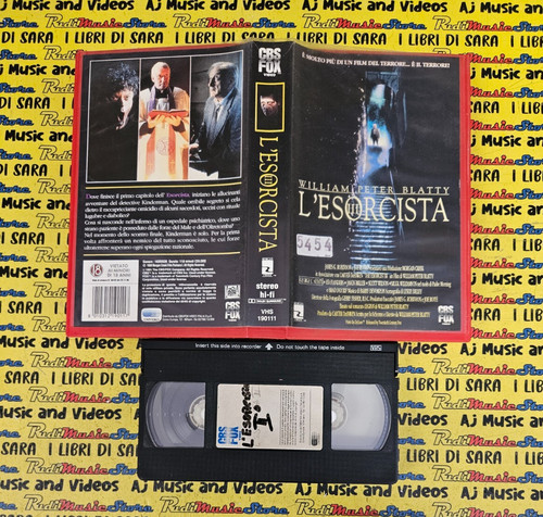 Vhs film esorcista - vhs,