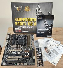 Asus Sabertooth 990FX R2.0 socket DDR3 AM3+ AMD 990FX scheda madre gioco / con scatola