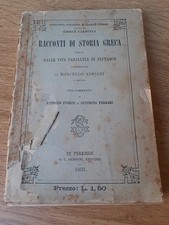 RACCONTI DI STORIA GRECA SCELTI DALLE VITE PARALLELE DI PLUTARCO - AA.VV