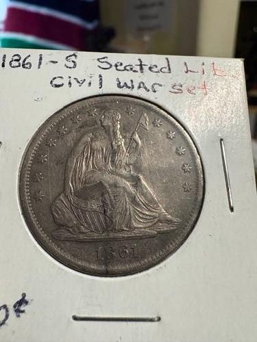 1861 san francisco zecca - 1861,