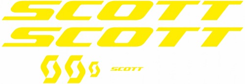 Kit adesivi scott addict - adesivi,