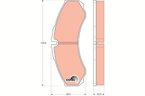 Trw gdb1345 kit pastiglie - trw,