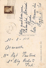 2227) CARTOLINA FORLI' PANORAMA VIAGGIATA ( 11 REGGIMENTO FANTERIA 1 RECLUTE ? )