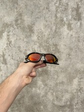 Oakley Plate Occhiali Vintage Stile Y2K Gorpcore | Lenti Fuoco 🔥