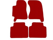 Nuovo Tappetini per Subaru Impreza II, GD,WRX 2000-2007, Rosso Tappeti