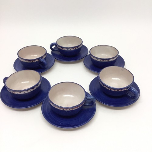 Ceramica vintage servizio - vintage, sei