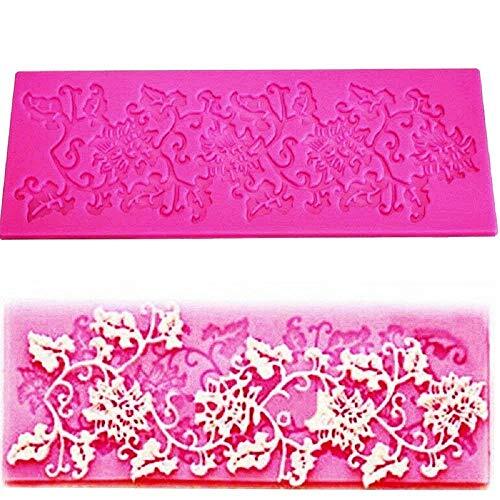 Stampo silicone lace - lace, fiori