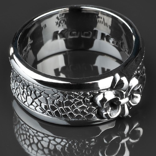 Koolkatana anello acciaio - in,