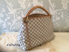 Borsa a tracolla Louis Vuitton Damier Azur Artsy MM