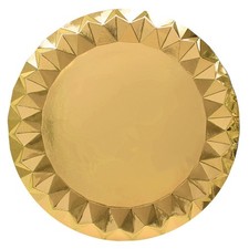 Sottopiatti ø30cm oro - 6,