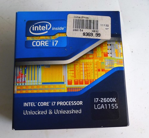 Intel core 2600k lga1155 - intel,