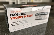 Yogurtiera probiotica Ultimate con 8 barattoli. Controllo temperatura e tempo regolabile