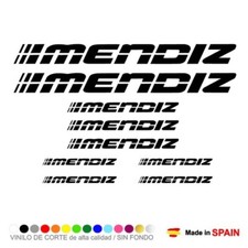 9 Pegatinas Vinilo MENDIZ Bici