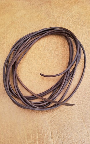 Cuoio vegetale 6mm cordoncino
