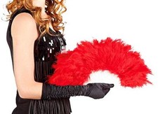 Ventaglio piume sintetico