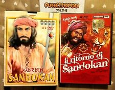 SANDOKAN + IL RITORNO DI SANDOKAN Stormovie 8 DVD totali usati B/OTT SC45