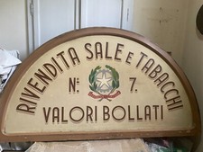 Insegna vintage-RIVENDITA SALI