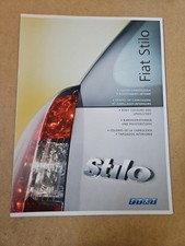 Fiat Stilo Depliant Colori Carrozzeria E Rivestimento Interni 04/2008