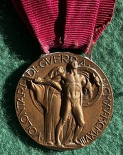 Medaglia Volontari Guerra WWI 1915 1918