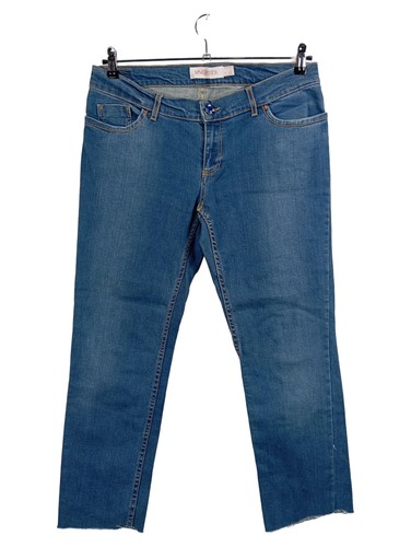 Jeans donna regular fit blu - jeans,