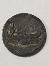 VENEZIA SERVIZIO GONDOLA TRASPORTO PASSEGGERI TOKEN JETON - GETTONE MOLTO RARO