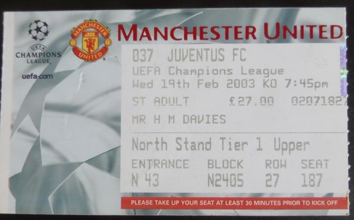 Biglietto manchester united - manchester,