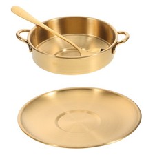  Insalatiere Acciaio Inox Ciotole Per Gelato Piatti Da Dessert Eleganti Tazze