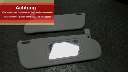 Coppia alette parasole opel - alette,