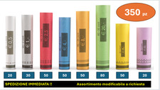 kit 350 rotolini blister tubi