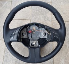 VOLANTE ORIGINALE PER FIAT 500 CON COMANDI NUOVA RIVESTITURA FATTA A MANO