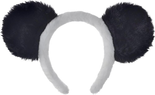 Panda orecchie pelose fascia