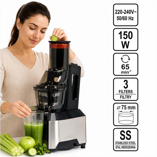 Slow juicer spremiagrumi - juicer, 150w