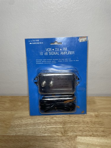 Radio shack vcr 10 db - radio,