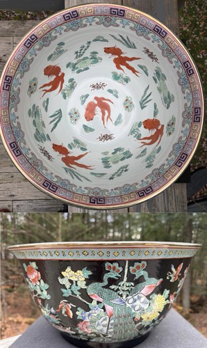 Fioriera pesce cinese - , vintage