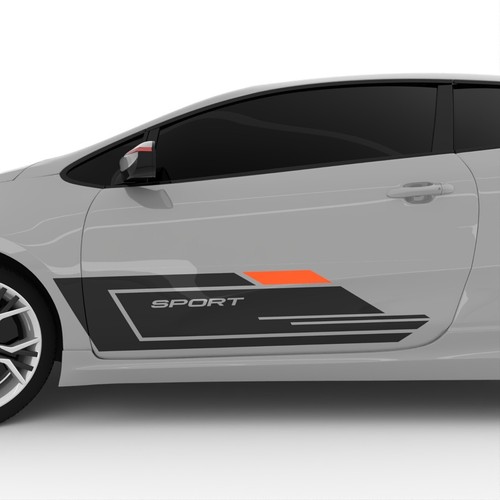 Adesivi sportivi strisce - adesivi, |