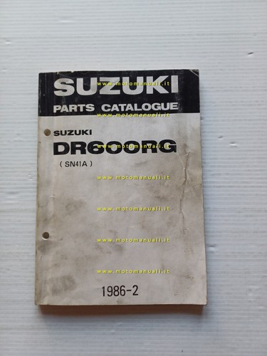 Suzuki 600 1986 enduro - suzuki,