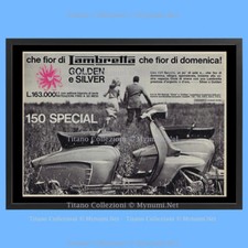 Anni ' 60  * Pubblicità Originale "Lambretta Innocenti, 150 Special, Che Fior di