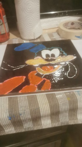 Quadro mattonella pop art - mattonella,