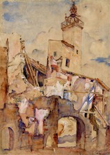 Quadro acquerello Madeline