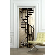 PORTA PERSONALIZZATA DECORAZIONI ARREDAMENTO SCALA DESIGN MODERNO CLASSICO