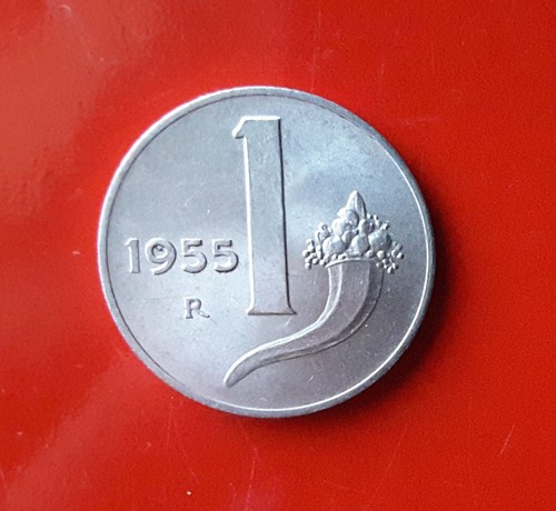 Lira 1955 errore mezzaluna - 1,
