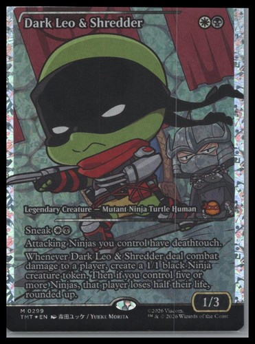 Dark leo shredder - dark, &