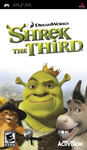 Shrek the third - sony, psp