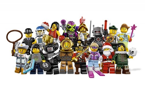 Lego minifigures serie - minifigures, 8