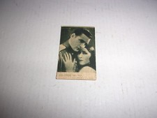 Figurina cartoncino anni 30