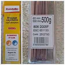 500 Gr. Baguettes brasure