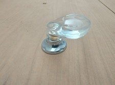 20 pomelli Vetro con basamento in metallo cromato Sporgenza massima...