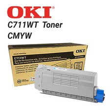 Toner OKI C711WT - CMYW