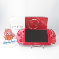 【Quasi Come Nuova】 Console Sony PSP-3000 Rosso Radiante Senza Batteria Japane...
